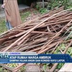 Atap Rumah Warga Ambruk