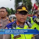 Kapolres Ciko Antisipasi Kemacetan di Wilayah Perbatasan