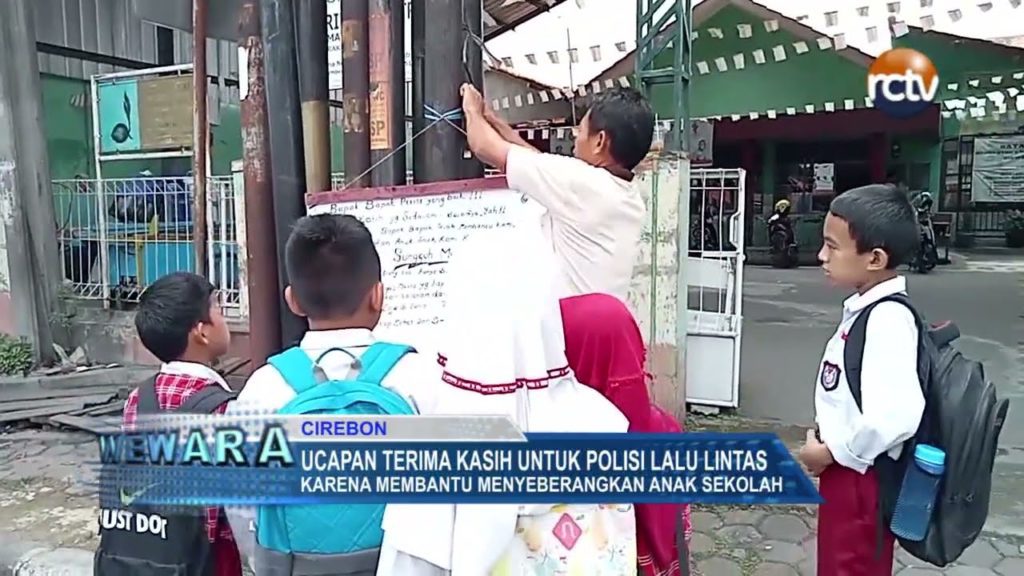 Ucapan Terima Kasih untuk Polisi Lalu Lintas