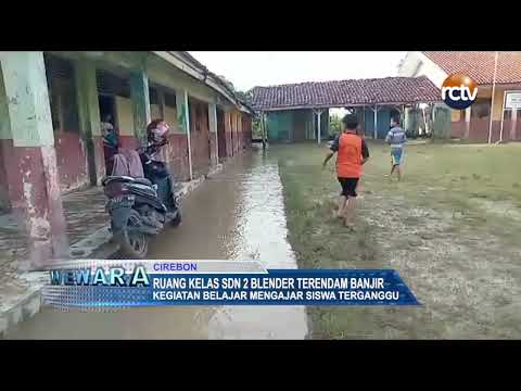 Ruang Kelas SDN 2 Blender Terendam Banjir