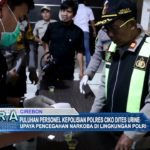 Puluhan Personel Kepolisian Polres Ciko Tes Urine