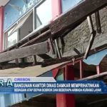 Bangunan Kantor Dinas Pemadam Kebakaran Memprihatinkan