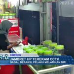 Jambret HP Terekam CCTV