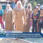 SMPN 2 Palimanan Helat Pentas Seni dan Olahraga