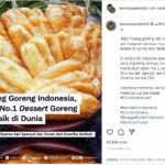 Pisang Goreng menjadi pilihan dessert terbaik di dunia