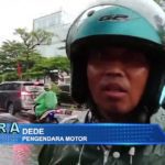 Banyak Kendaraan Terjebak di Jalan Cipto