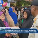 Banyak Warga Tidak Bisa Beli Kebutuhan di Pasar Murah