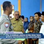 PTSL di Kuningan Jangkau 90 Ribu Bidak Tanah