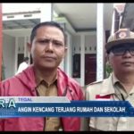 Angin Kencang Terjang Rumah dan Sekolah