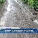 Ruas Jalan di Palimanan Barat Rusak