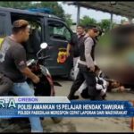 Polisi Amankan 15 Pelajar Hendak Tawuran