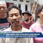 Rumah Ambruk Akibat Hujan Disertai Angin Kencang