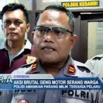 Aksi Brutal Geng Motor Serang Warga