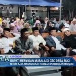 Bupati Resmikan Musholla di GTC Desa Suci