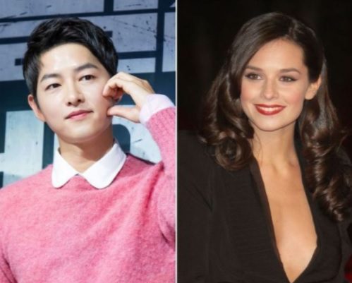 Song Joong Ki Katy Louise Saunder