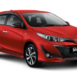 Wadidaw mobil hatchback yang kalian incer… Toyota yaris saja..