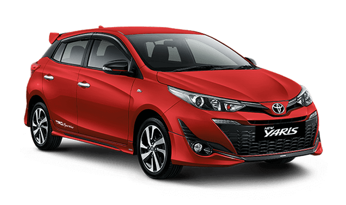 Wadidaw mobil hatchback yang kalian incer… Toyota yaris saja..