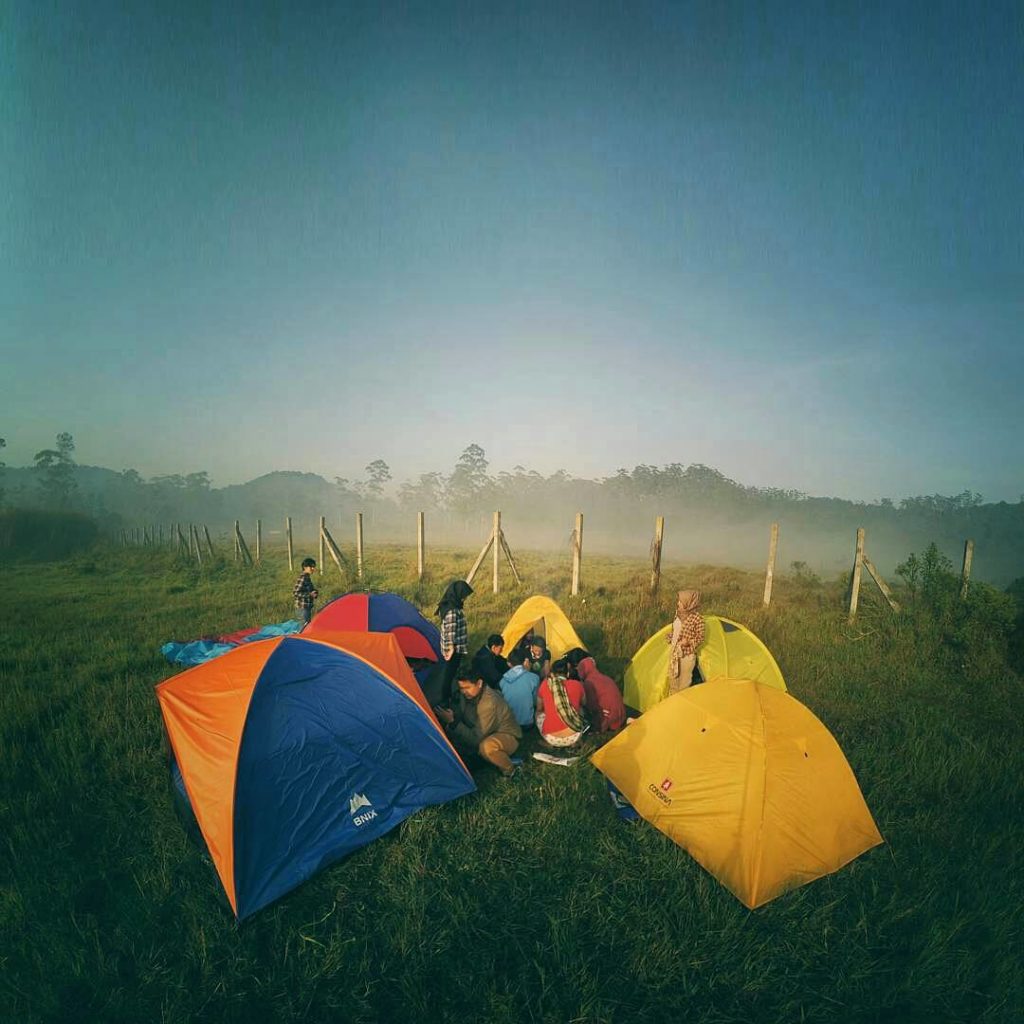 Camp di Ranca Upas CIwidey, Bandung