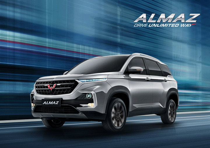 Wuling Almaz Mobil Gagah, Design Eksterior dan Spesifikasi Juara