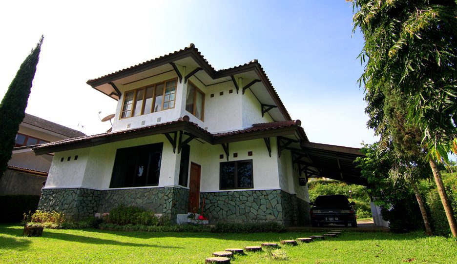 pemandangan villa ciater