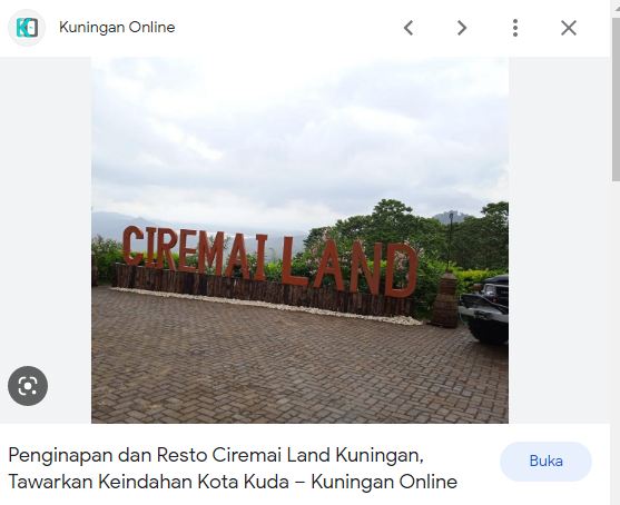 Ini Lah Wisata yang keren di Kuningan