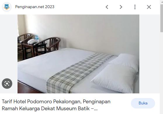 Harga 75 Ribu bisa menginap di hotel looh ini dia Hotel Murah di Batang