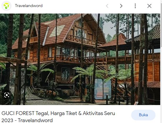 Ingin Menikmati Suasana Alam kunjungi Villa Guci Forest