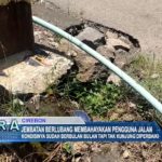 Jembatan Berlubang Membahayakan Pengguna Jalan