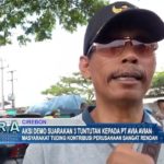 Aksi Demo Suarakan 3 Tuntutan Kepada PT Avia Avian 