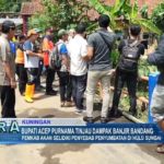 Bupati Kuningan Acep Purnama Tinjau Dampak Banjir Bandang