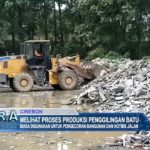 Melihat Proses Produksi Penggilingan Batu