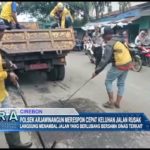 Polsek Arjawinangun Merespon Cepat Keluhan Jalan Rusak