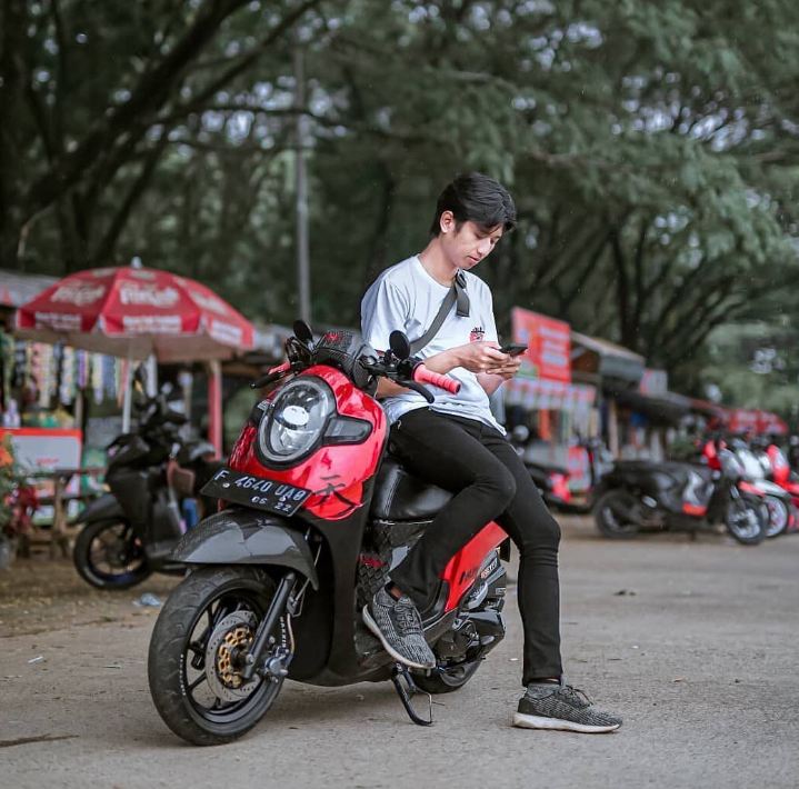 Foto: Instagram/@hondascoopy.id/ motor honda scoopy