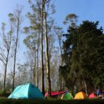 Camping di Ciwidey, Bandung.