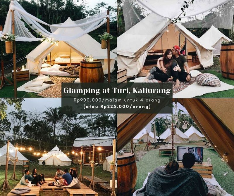 Rasakan Sensasi glamping di pallatina Glamping Jogja