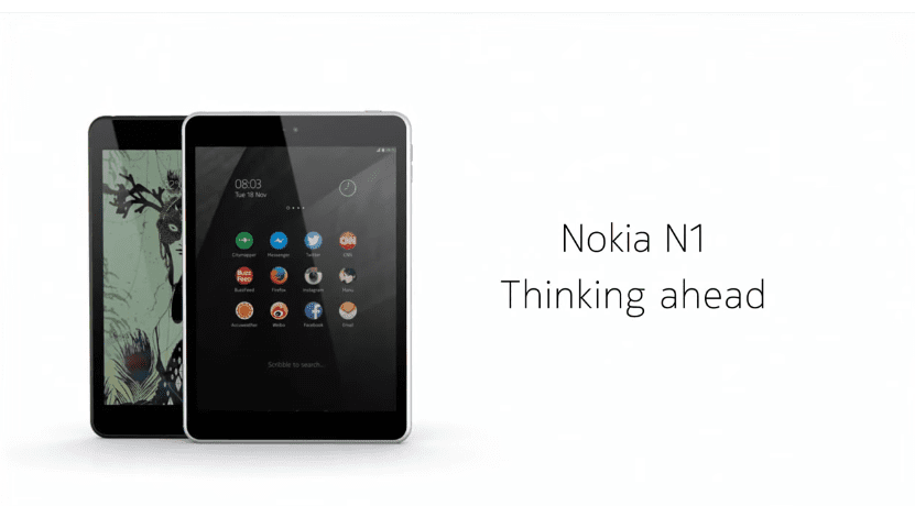 Kenalan Yuk sama Tablet Nokia N1, Tablet Android Pertama yang dirilis Nokia