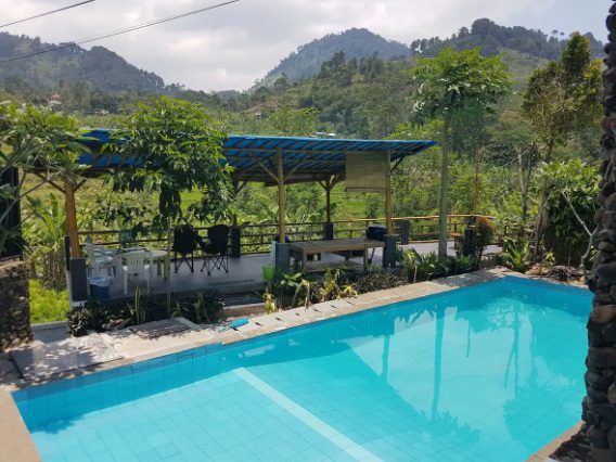 villa the ark hot spring stone sentul (airbnb)