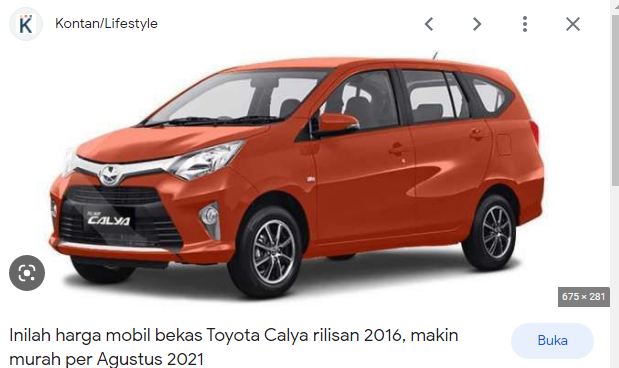 Hanya 80 Juta Bisa Angkut Toyota Calya , cepat Angkutt