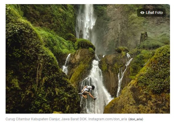 Memandang Air Terjun Diatas 130 Meter di Curug Citambur …