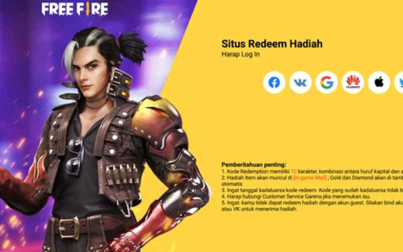 Cek Kode Redeem Free Fire Hari Ini, Buruan Klaim Sekarang!