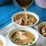 Kenikmatan haqiqi Sop Ayam Pecok Ala Pak Min makan khas klaten