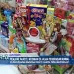 Penjual Parcel Musiman Di Jalan Pekiringan Ramai 