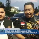 Berbagi Takjil Gratis Di Alun-Alun Tegal