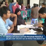 Warga Antusias Daftar Program Prakerja