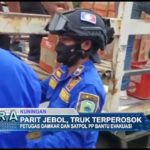 Parit Jebol, Truk Terperosok