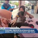 Polisi Kawal Pemudik Motor Antisipasi Kecelakaan