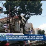 Banyak Kabel Semrawut Di Kota Cirebon