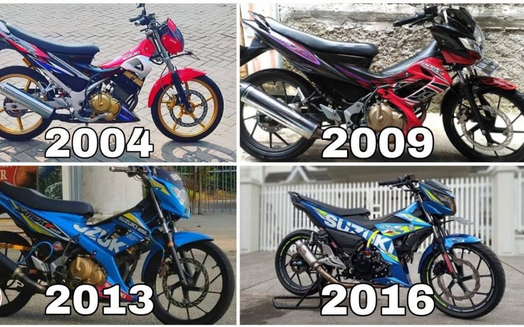 MOTOR SATRIA FU 150 DARI TAHUN KE TAHUN !!