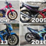 MOTOR SATRIA FU 150 DARI TAHUN KE TAHUN !!