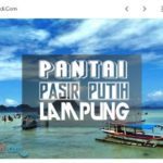 Mempesona Mantan tak Se Mempesona Pantai Putih lampung ,Thanks God it’s Friday !!